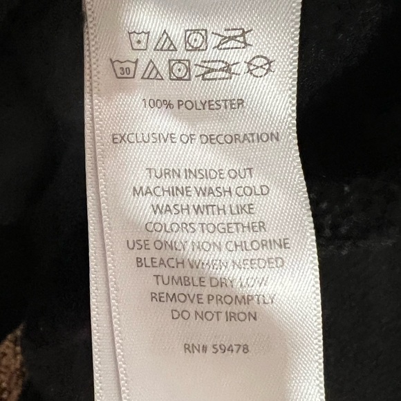 CYNTHIA ROWLEY Baby Girls Black Peacoat with Faux Fur Accents Size 2T - Picture 4 of 4